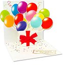 Balloons<br>Treasures Pop-Up Card